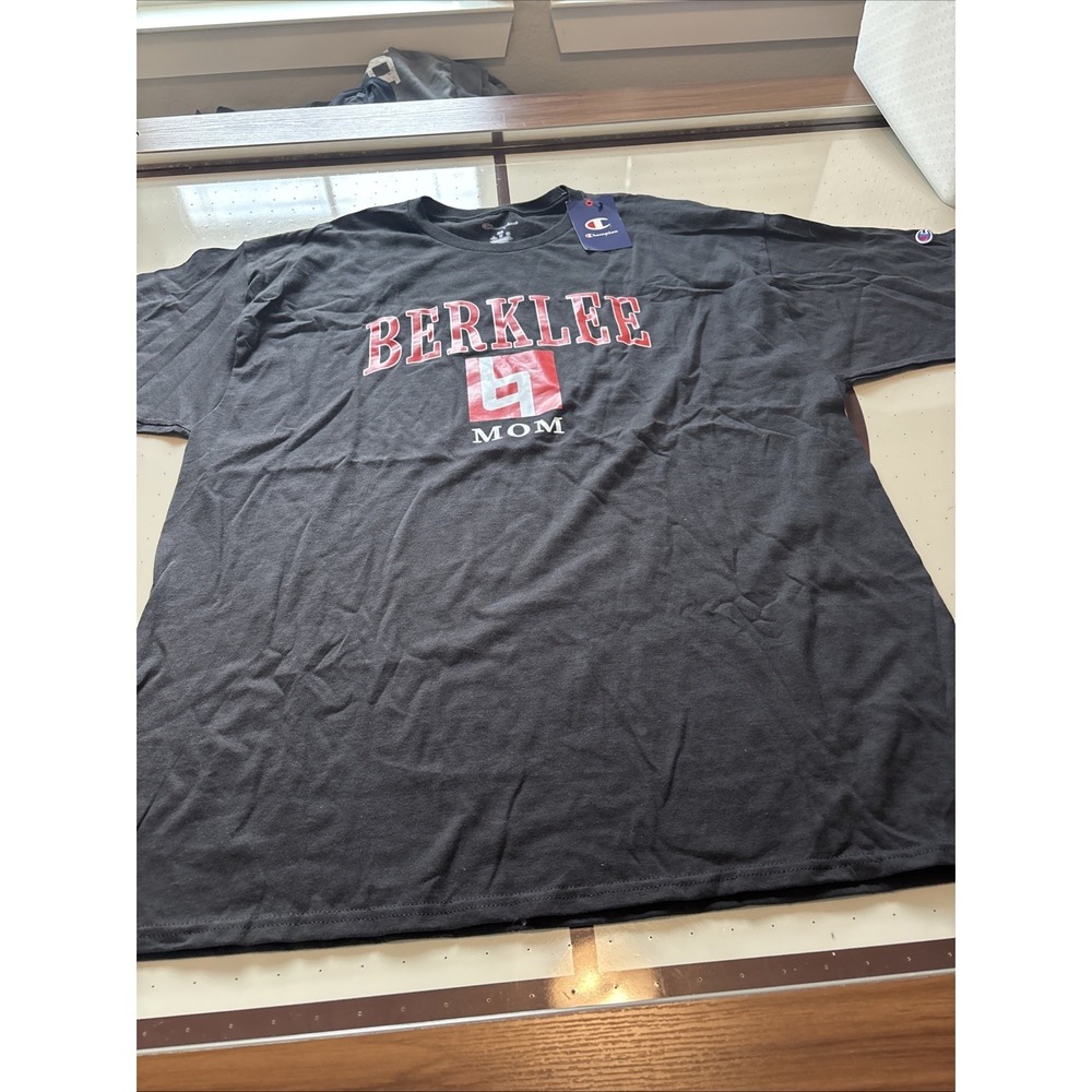Women's 2XL Champion Berkelee Mom Black NWT Tshirt